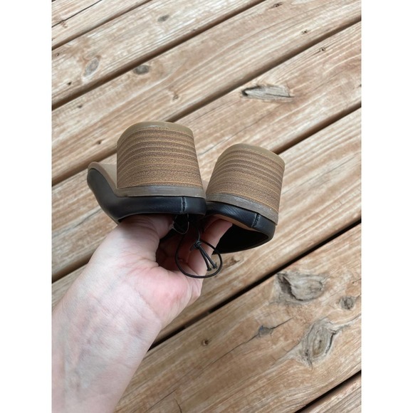 Universal Thi Goods Co. Women Black Heeled Mules Shoes Size 6.5 - Picture 5 of 6